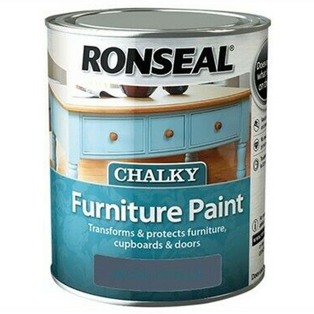 Ronseal Chalk Paint Midnight Blue 750ml Stakelums Home & Hardware