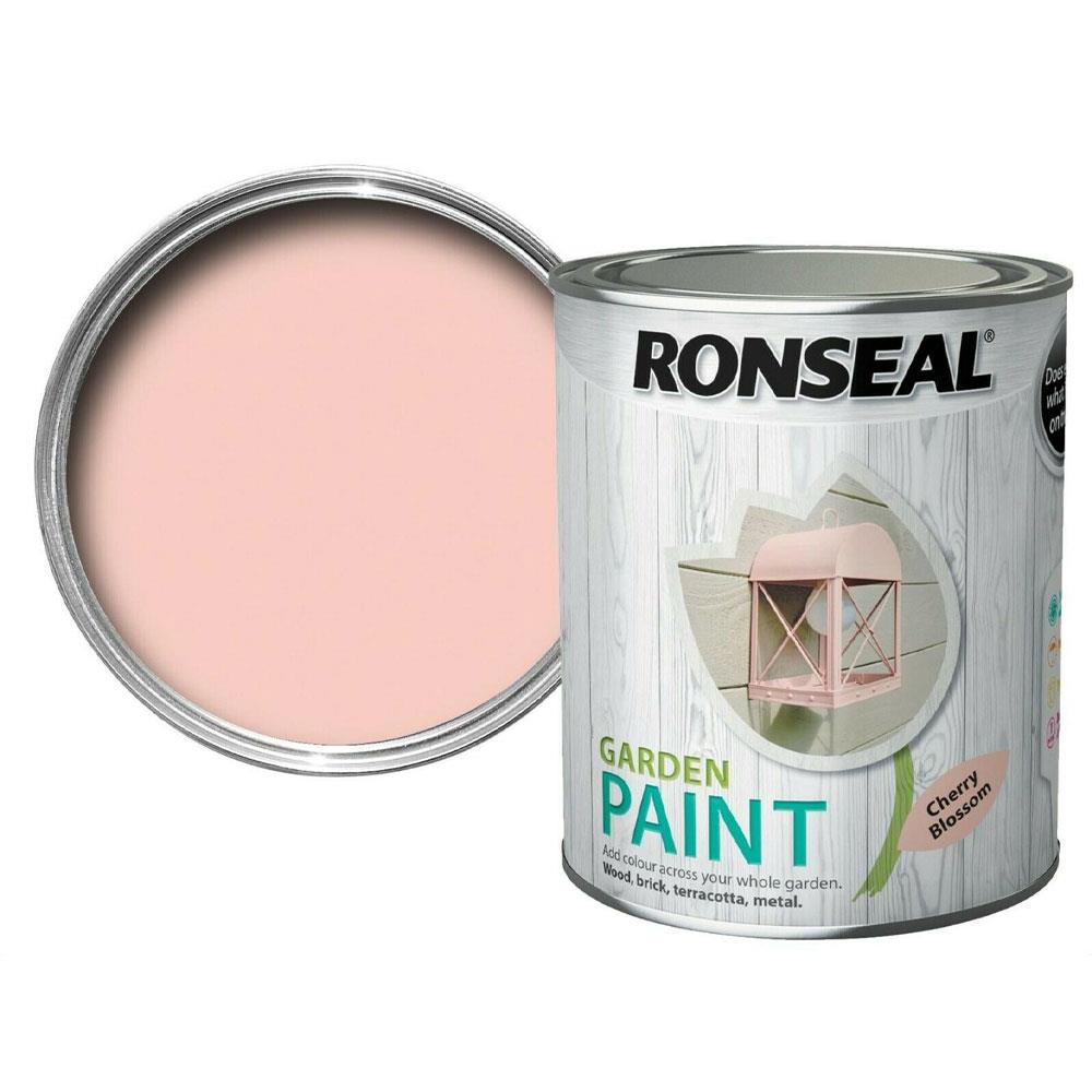 Ronseal Garden Paint Cherry Blossom 250ml Stakelums Home & Hardware