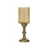 Kaemingk Hurricane Aluminium Amber & Gold 11cmx11cmx33cm