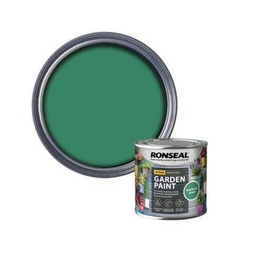 Ronseal Garden Paint Rainforest Green 250ml