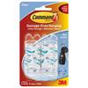 Command Mini Clear Hooks 6pk