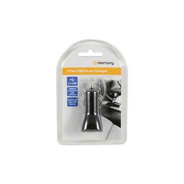 Mercury Twin Usb Car Charger 2400ma