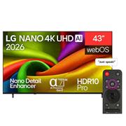 Lg 43" Smart Nano 4k Uhd Tv