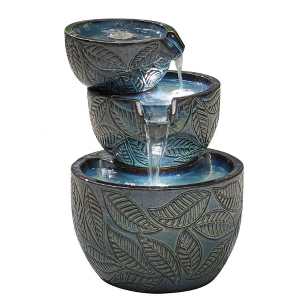 Kelkay Fossil Leaf Water Fountain Stakelums Home & Hardware