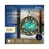 Kaemingk Green Micro Led Ball Warm White Led D.14cm