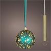 Kaemingk Green Micro Led Ball Warm White Led D.14cm