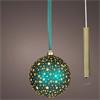 Kaemingk Green Micro Led Ball Warm White Led 19cm