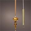 Kaemingk Brown Micro Led Ornament D.10.5cmx27cm