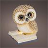 Kaemingk Owl Decoration 18cmx21.5cmx24.5cm