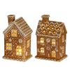 Kaemingk Gingerbread House Led 10cmx7.5cmx15cm