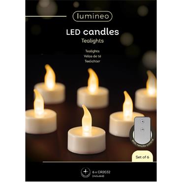 Led Tealight Fire Flame Effect Battery