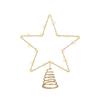 Kaemingk Micro Led Treetopper Metal Star 5cmx22cmx27cm