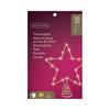 Kaemingk Micro Led Treetopper Metal Star 5cmx22cmx27cm