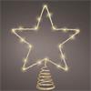 Kaemingk Micro Led Treetopper Metal Star 5cmx22cmx27cm