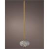 Micro Led Onion Shape White Battery Warm White 20cm