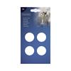 Kaemingk Suction Hooks Plastic White 0.4cmx3.5cmx1.8cm