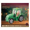 Led Tractor Snowglobe Battery Warm White