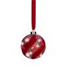 Kaemingk Micro Led Red Ball Warm White Leds 14cm