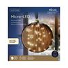 Kaemingk Brown Micro Led Ball D.19cm