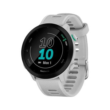 Garmin Forerunner 55 Smartwatch White Stone