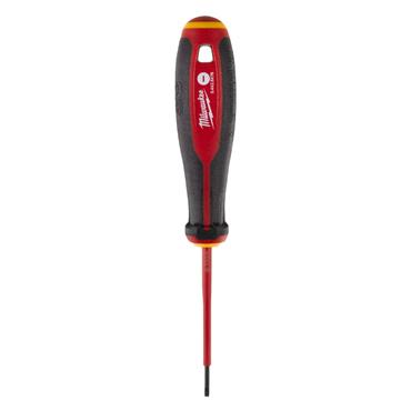 Milwaukee Tri-lobe Vde Slotted Screwdriver 0.4x2.5x75