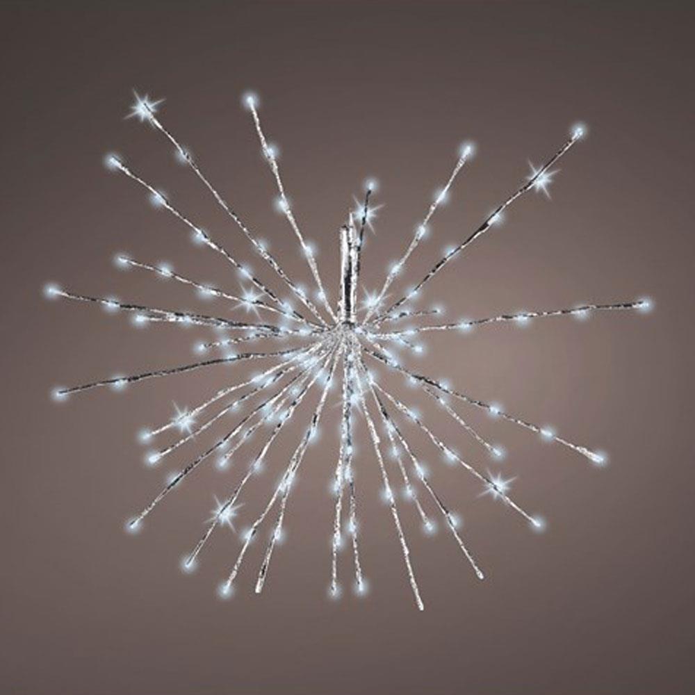 45cm Cool White LED Polestar Flashing Outdoor Light Stakelums Home