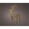 Kaemingk Wicker Reindeer Led Lights 38cmx107cmx180cm