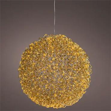 Micro Led Flashing Ball Warm 700 Leds 55cm