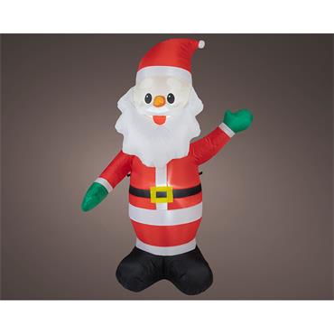 Kaemingk Led Inflatable Santa Indoor/outdoor 60cmx115cmx180cm
