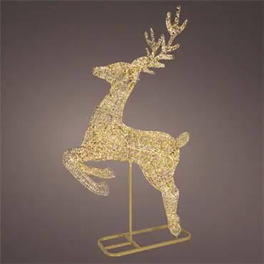 Micro Led Reindeer Warm White 8300 Leds 2.86m