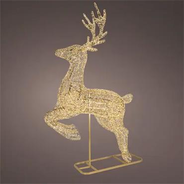 Micro Led Reindeer Warm White 10000 Leds 3.37m