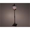 Kaemingk Led Lantern Lamp Post Fire Flame Effect Indoor/outdoor 37.5cmx37.5cmx185cm