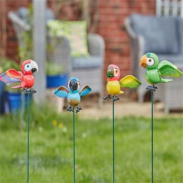 Smart Garden Parrotpals Loony Stakes Assorted