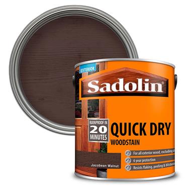 Sadolin Quick Dry Jacobean Walnut 2.5 Litre