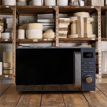Morphy Richards Clay Flint Grey Microwave