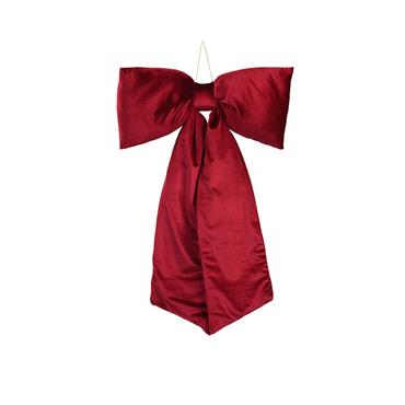 Kaemingk Long Tail Velvet Oxblood Bow 9cmx48cmx80cm