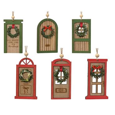 Kaemingk Christmas Door Decoration Assorted 5.6cmx1cmx11cm