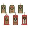 Kaemingk Christmas Door Decoration Assorted 5.6cmx1cmx11cm