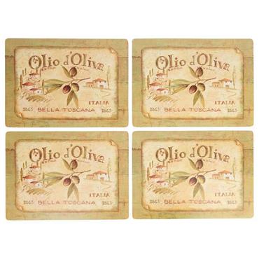 Creative Tops Olio D Oliva Premier Placemat Set Of 4