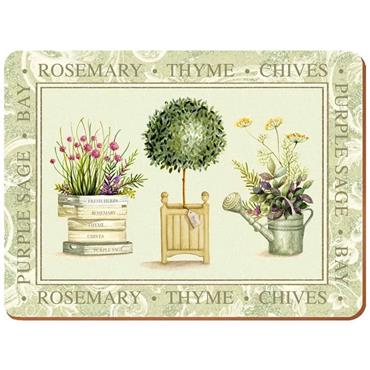 Creative Tops Topiary Premium Placemat Set Of 4