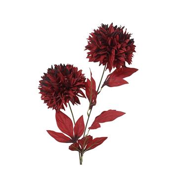 Kaemingk Chrysanthemum On Stem Red 24cmx10cmx80cm