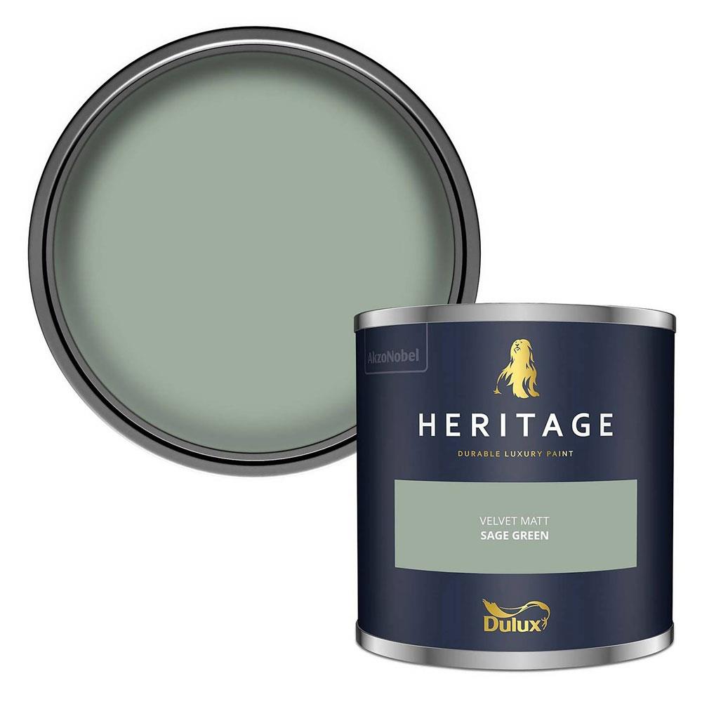 Dulux Heritage Tester Sage Green 125Ml Stakelums Home & Hardware