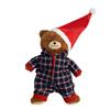 Bear In Pjs And Santa Hat