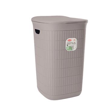 Domus Laundry Hamper Grey 50l