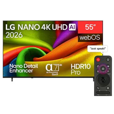 Lg 55" Smart Nano 4k Uhd Tv