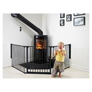 BabyDan Configure Flex Medium Gate Black 90-146cm