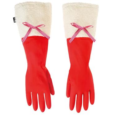Vigar Cuffed Christmas Washing Up Gloves