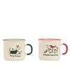 Kaemingk Mug Christmas Dog 2 Assorted 11.3cmx8.9cmx8cm