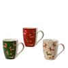 Kaemingk Mug Christmas Dog 3 Assorted 8.2cmx12cmx10.5cm