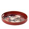 Kaemingk Serving Tray Red D.33cmx4cm